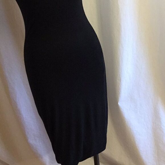Black sexy, sleek dress by SOPRANO in small - Picture 3 of 8